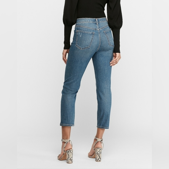 Express super high waisted mom jeans 00S - Picture 2 of 12
